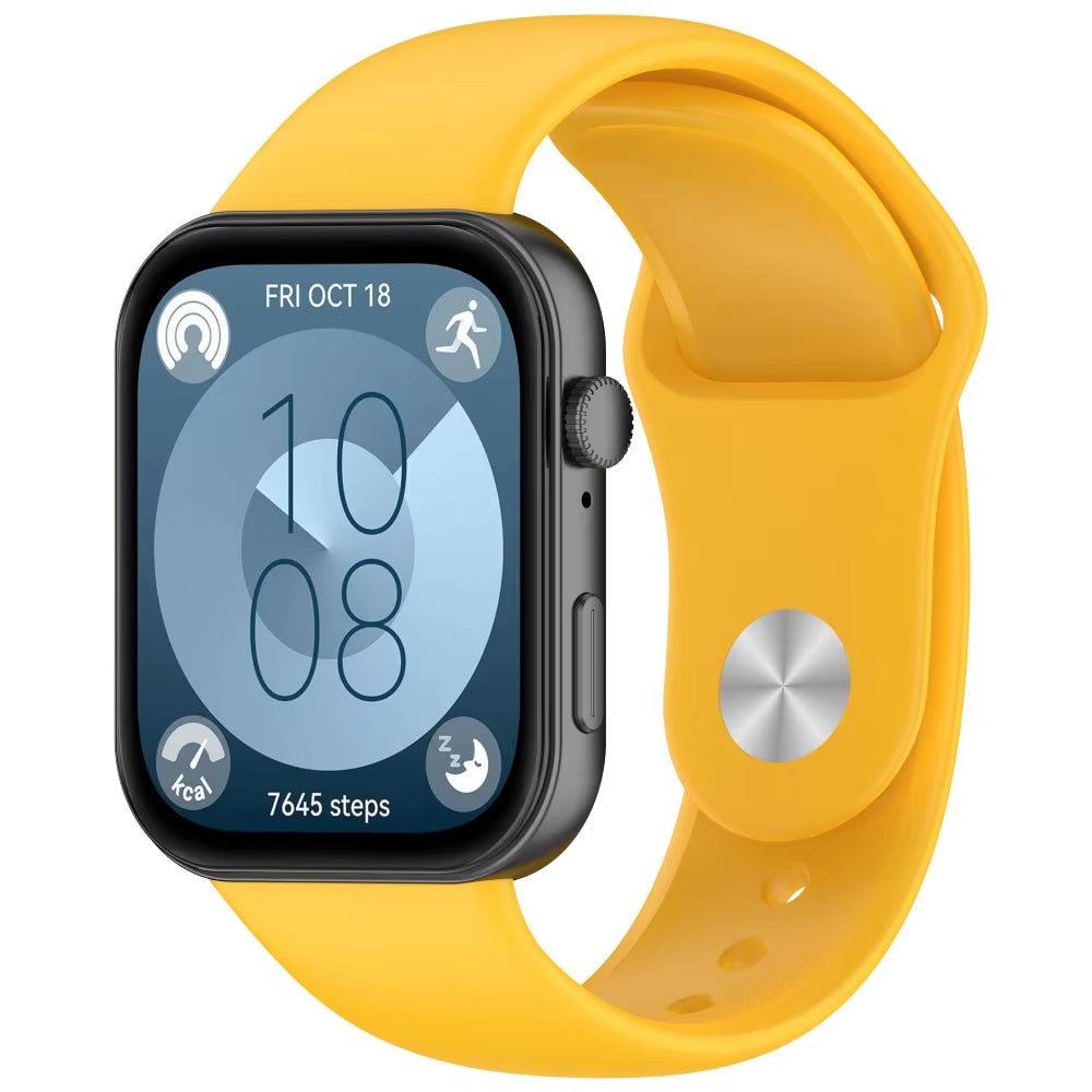 Soft Silicone Strap for Watch Fit 4/3 Sports Comfortable Breathable Wristband Replaceable Bracelet Watch Fit 4 Pro