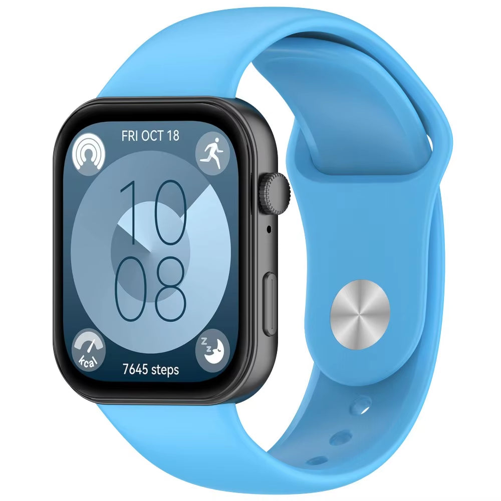 Soft Silicone Strap for Watch Fit 4/3 Sports Comfortable Breathable Wristband Replaceable Bracelet Watch Fit 4 Pro