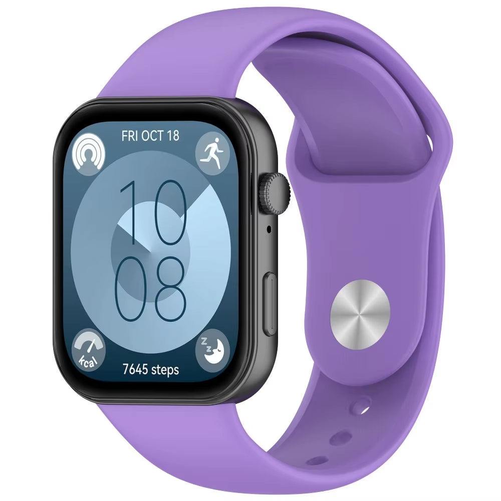 Soft Silicone Strap for Watch Fit 4/3 Sports Comfortable Breathable Wristband Replaceable Bracelet Watch Fit 4 Pro