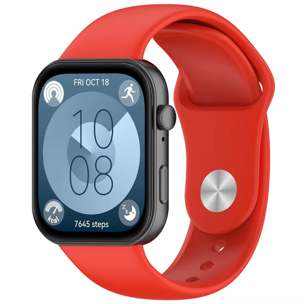 Soft Silicone Strap for Watch Fit 4/3 Sports Comfortable Breathable Wristband Replaceable Bracelet Watch Fit 4 Pro